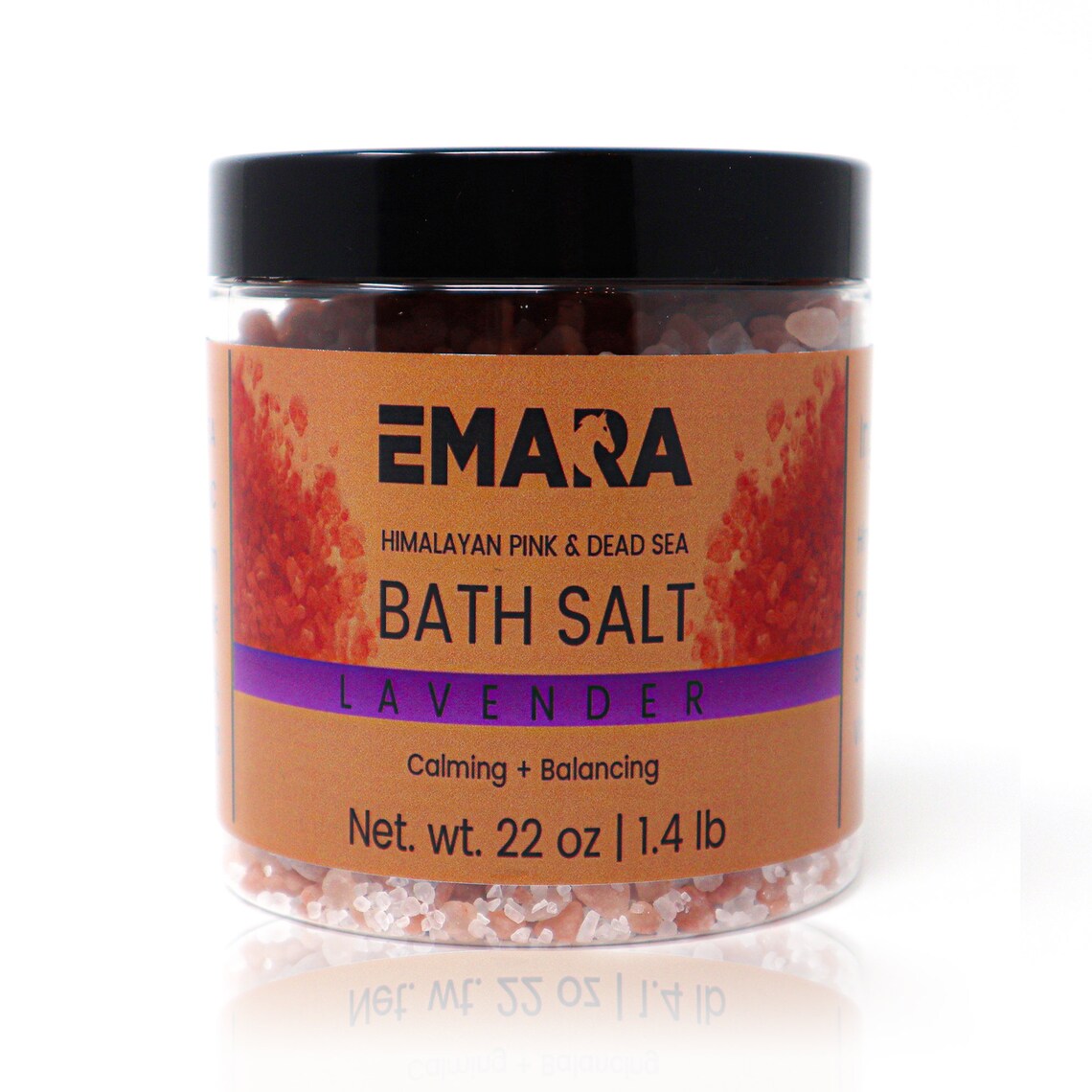 5 Bath Salt Spa Gift Set - Luxury Himalayan Pink and Dead Sea Salt Bath Soak