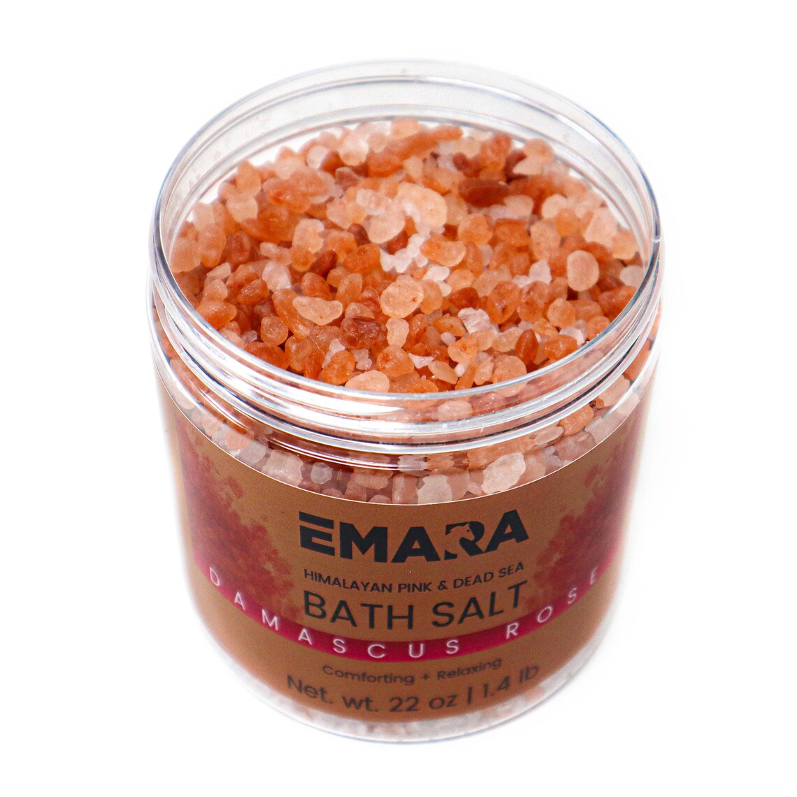 5 Bath Salt Spa Gift Set - Luxury Himalayan Pink and Dead Sea Salt Bath Soak