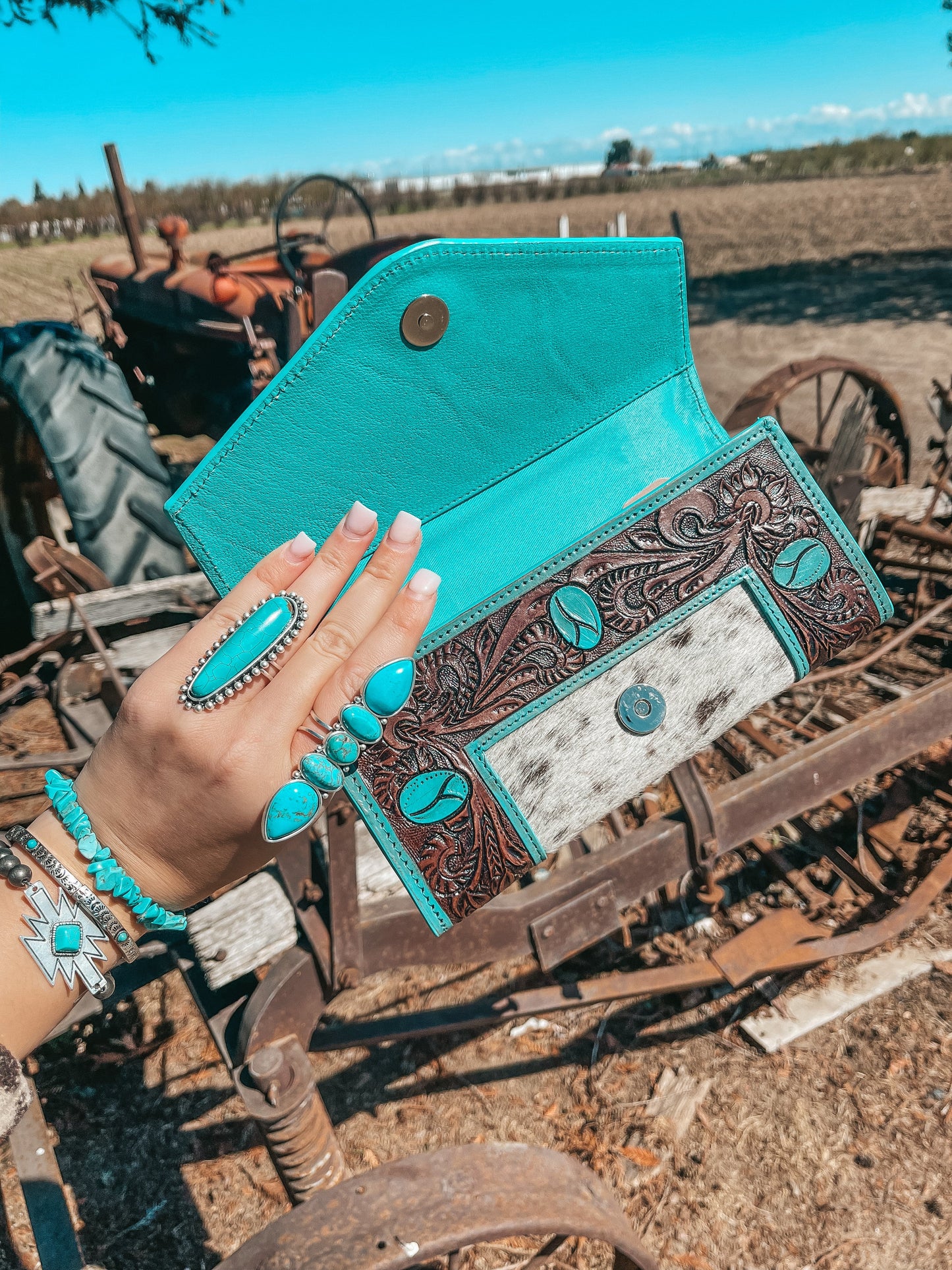 Turquoise Vibes Wallet