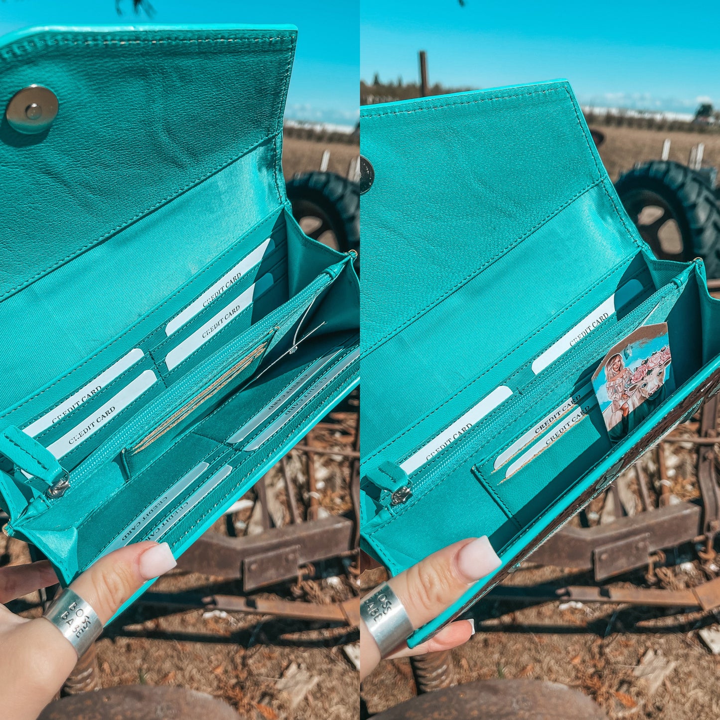 Turquoise Vibes Wallet