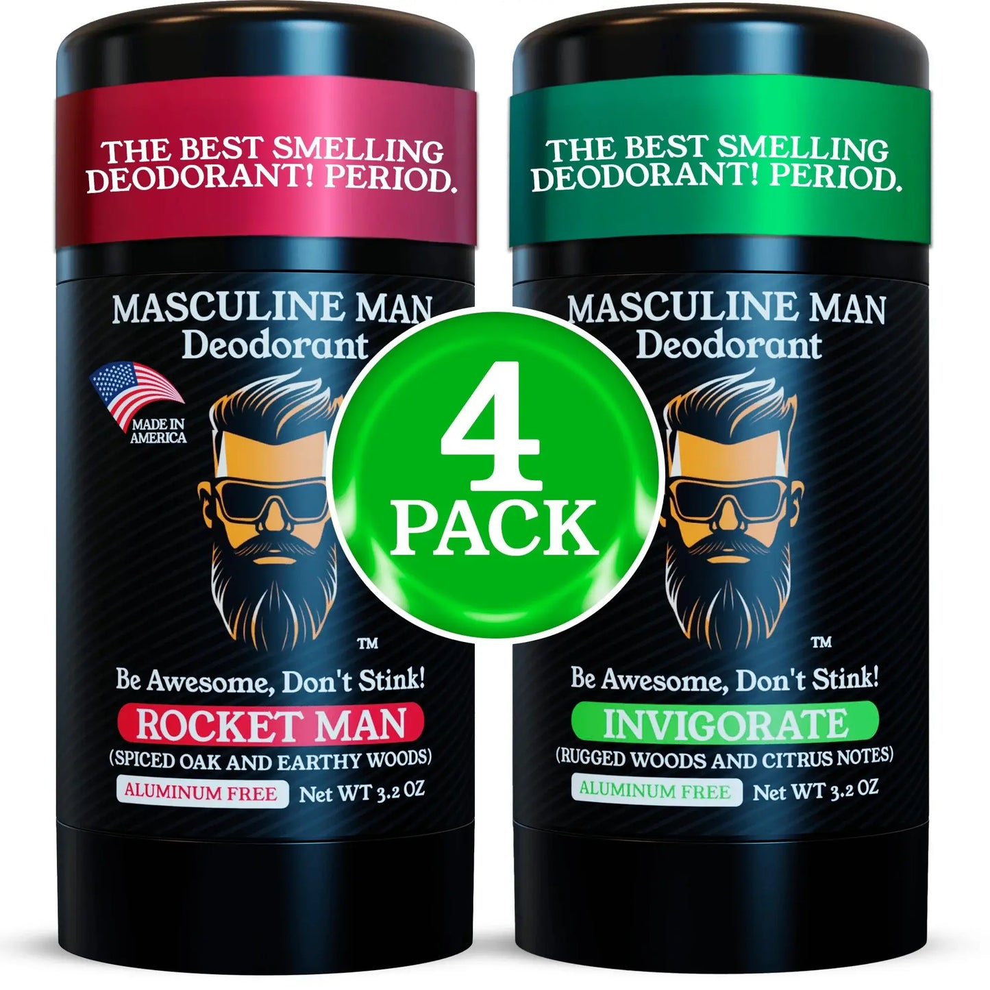 ALPHA SAVER PACK (4 DEODORANTS)