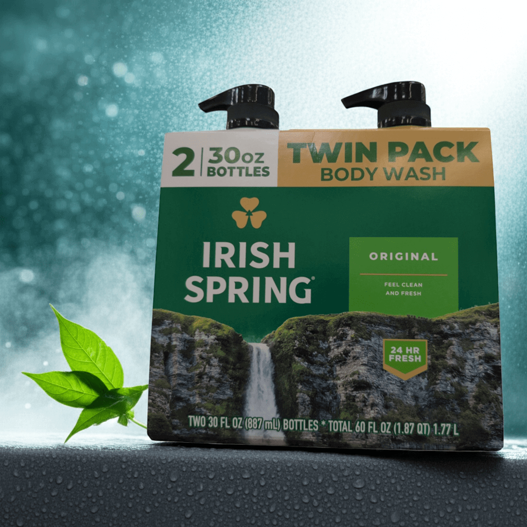 Irish Spring Body Wash for Men, Original Clean, 30 fl oz, 2-Pack