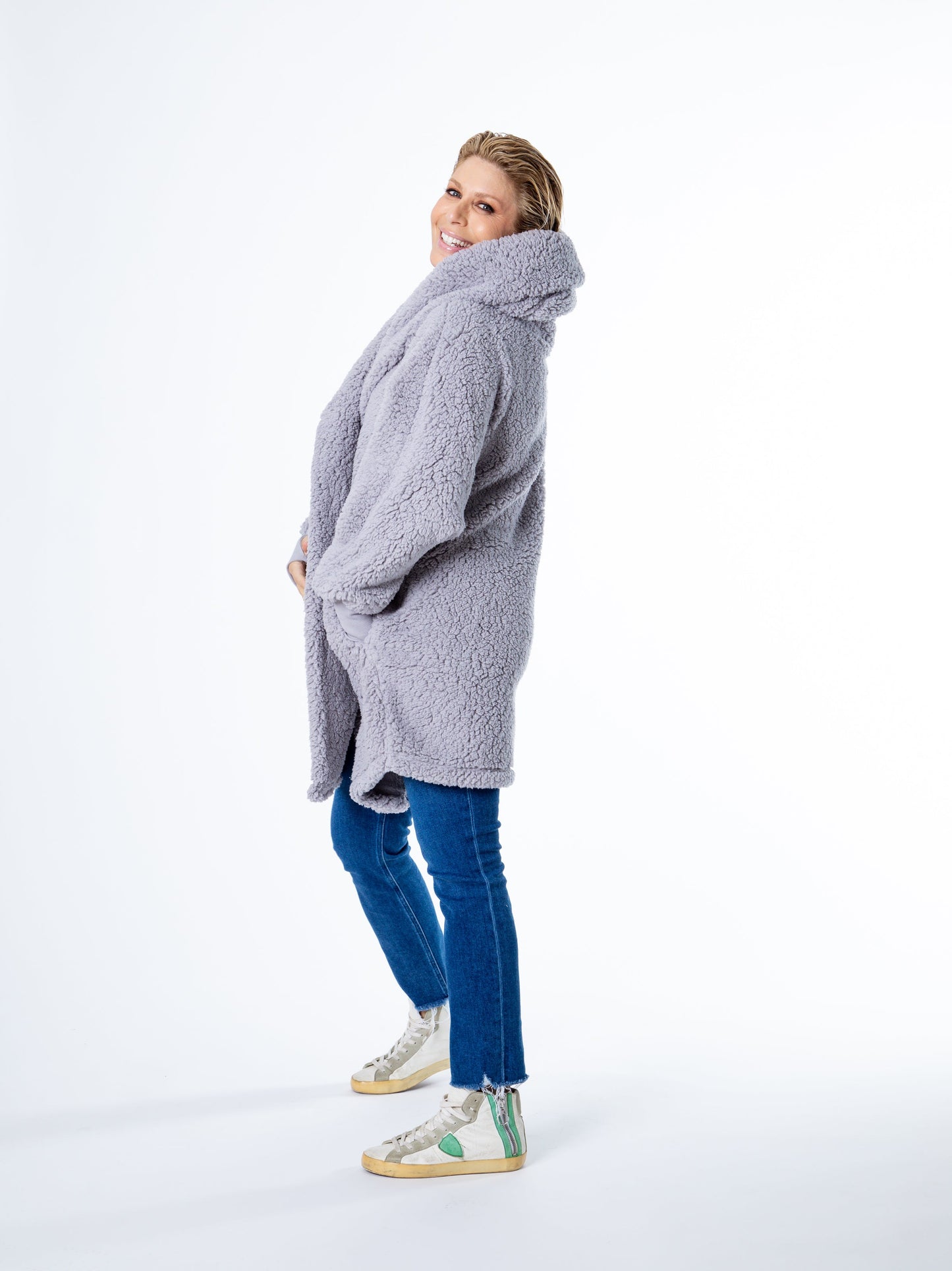 Classic Heart Sherpa Lounger Jacket