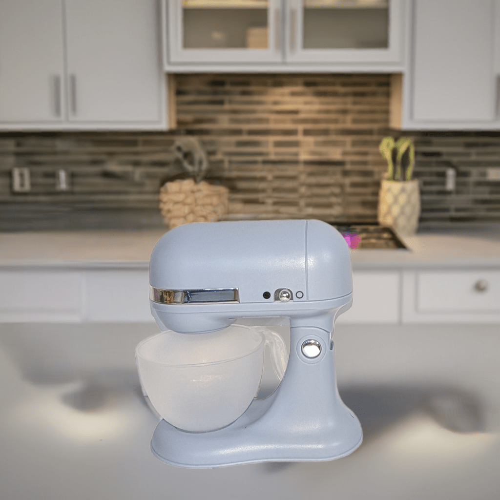 Kids Pretend Play Kitchen Set - Blender, Coffee Maker, Mixer (Ages 3+)