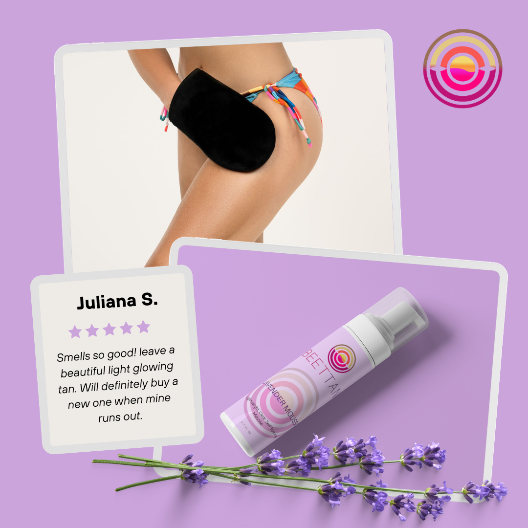LAVENDER SELF TANNING MOUSSE