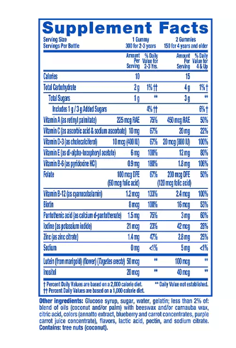 L'il Critters Gummy Vites Multivitamin - 600 Count