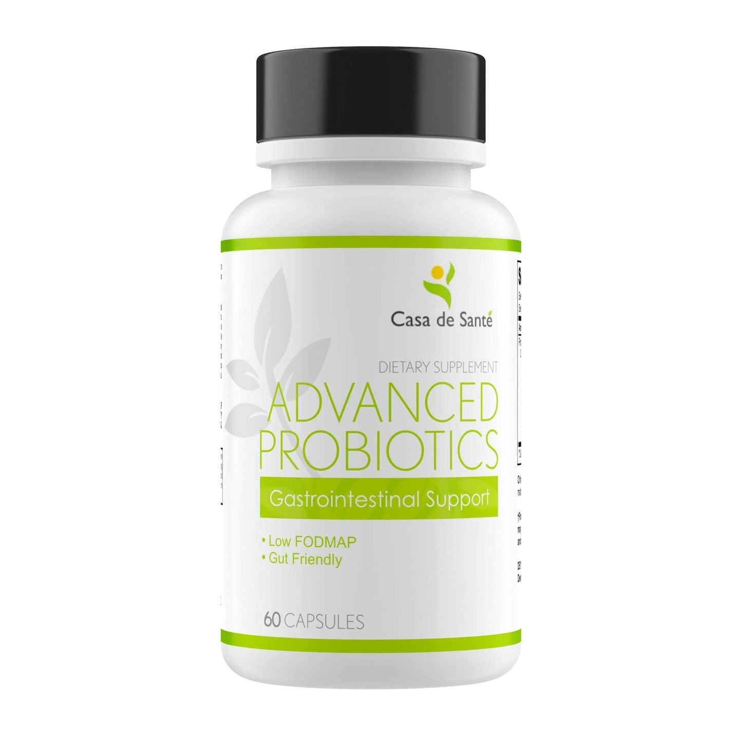 Advanced Probiotics GI Support MD PhD Formulated Gut Friendly Low FODMAP