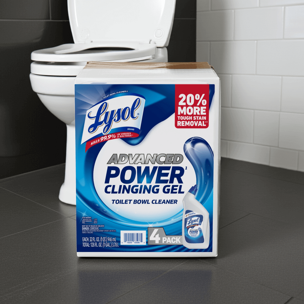 Lysol Advanced Toilet Bowl Gel Cleaner 32 fl. oz., 4 pk.