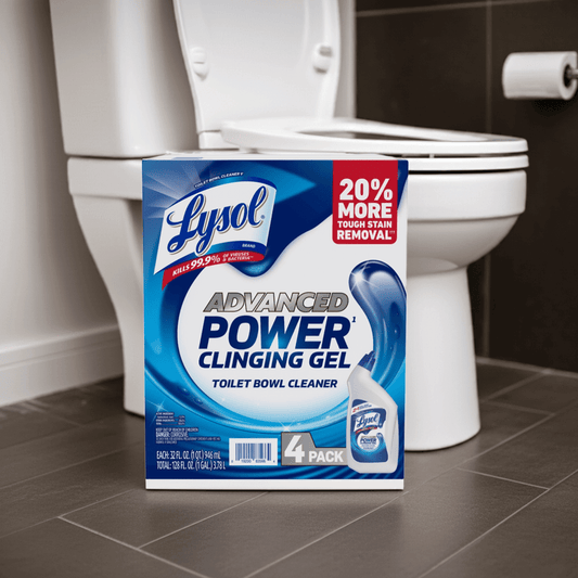 Lysol Advanced Toilet Bowl Gel Cleaner 32 fl. oz., 4 pk.