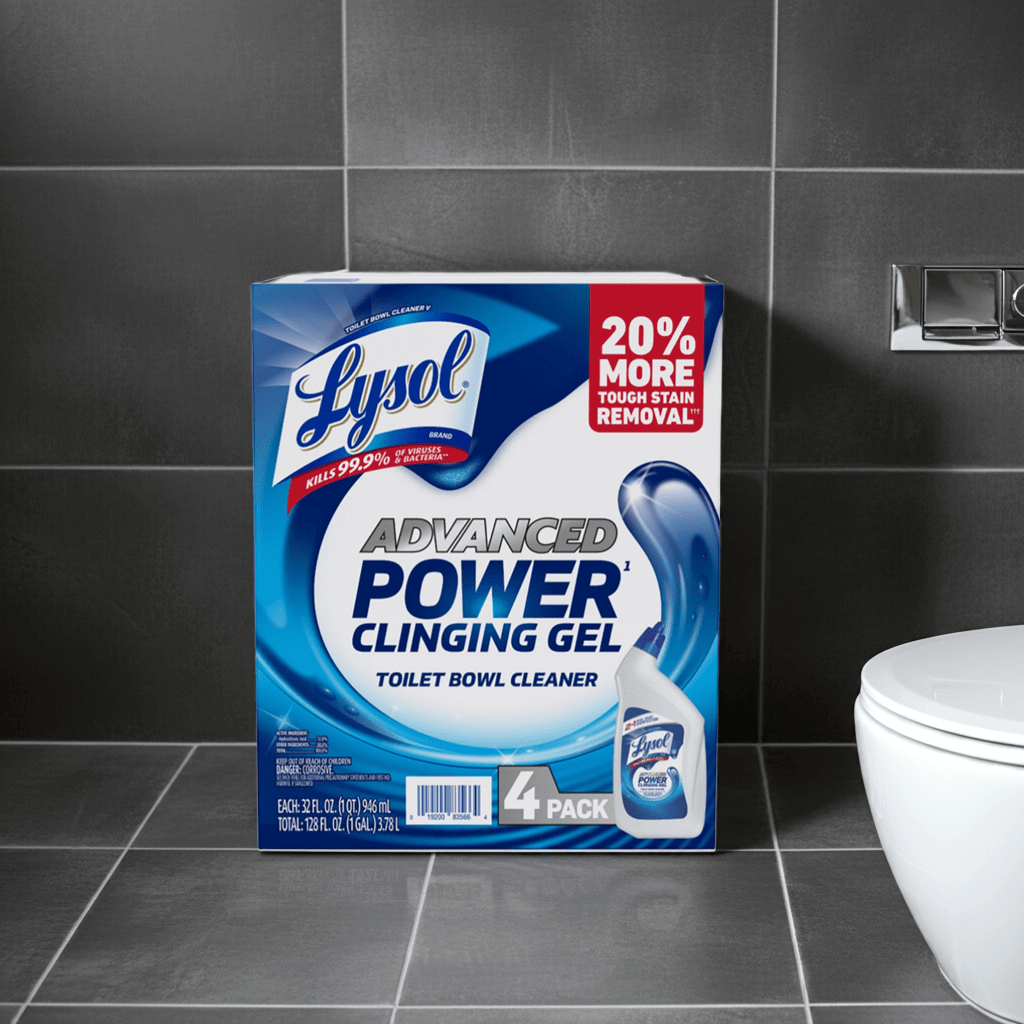 Lysol Advanced Toilet Bowl Gel Cleaner 32 fl. oz., 4 pk.