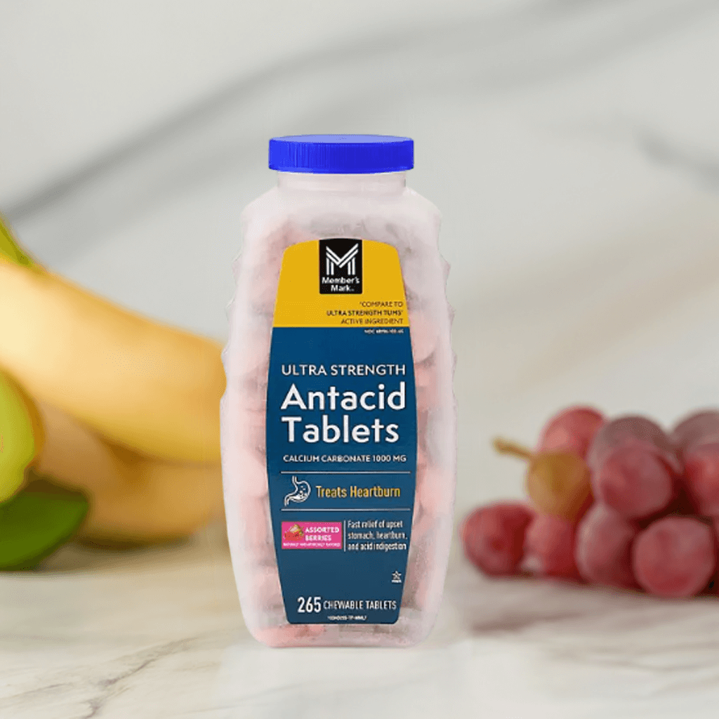 Member's Mark Ultra Strength Antacid Chewable Tablets, Assorted Berry, 265 ct./pk., 2 pk.