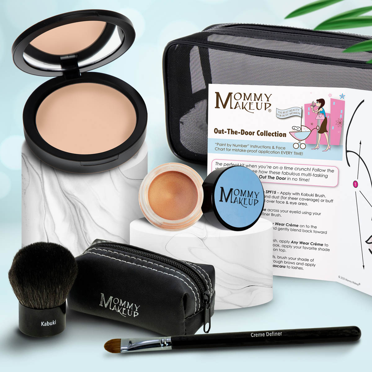 Out The Door Collection | Travel-friendly, Multi-tasking,Talc-free Makeup Set