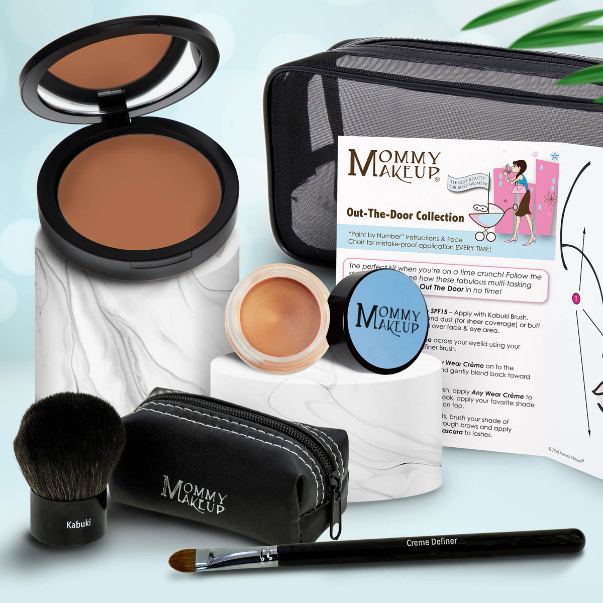 Out The Door Collection | Travel-friendly, Multi-tasking,Talc-free Makeup Set