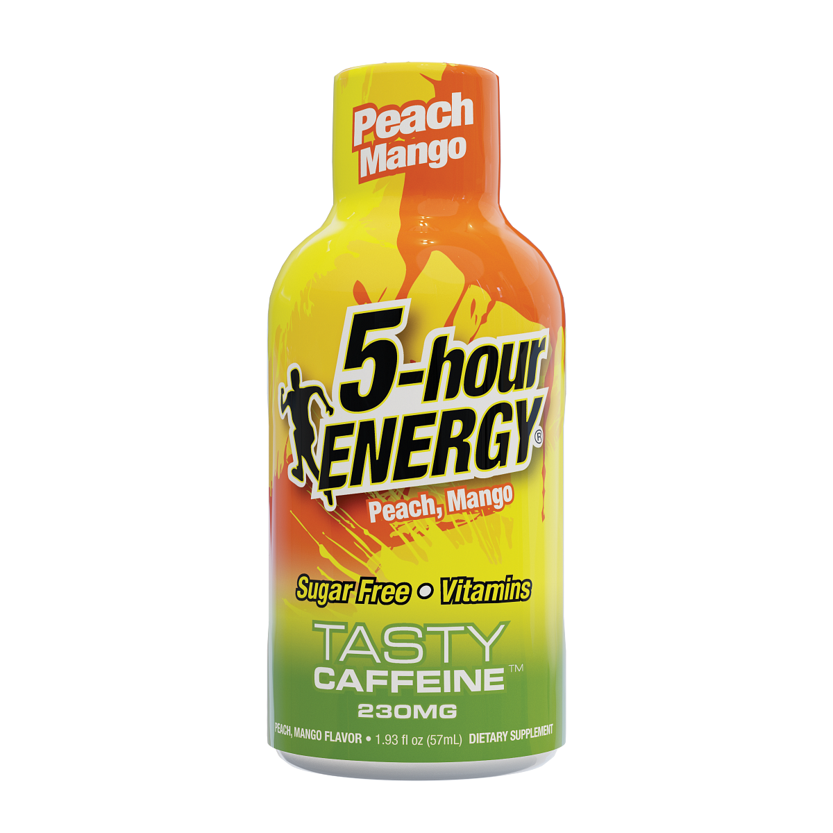Peach Mango Flavor Extra Strength 5-hour ENERGY Shots