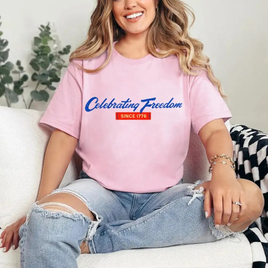 Celebrating Freedom Since 1776 Patriotic Tee