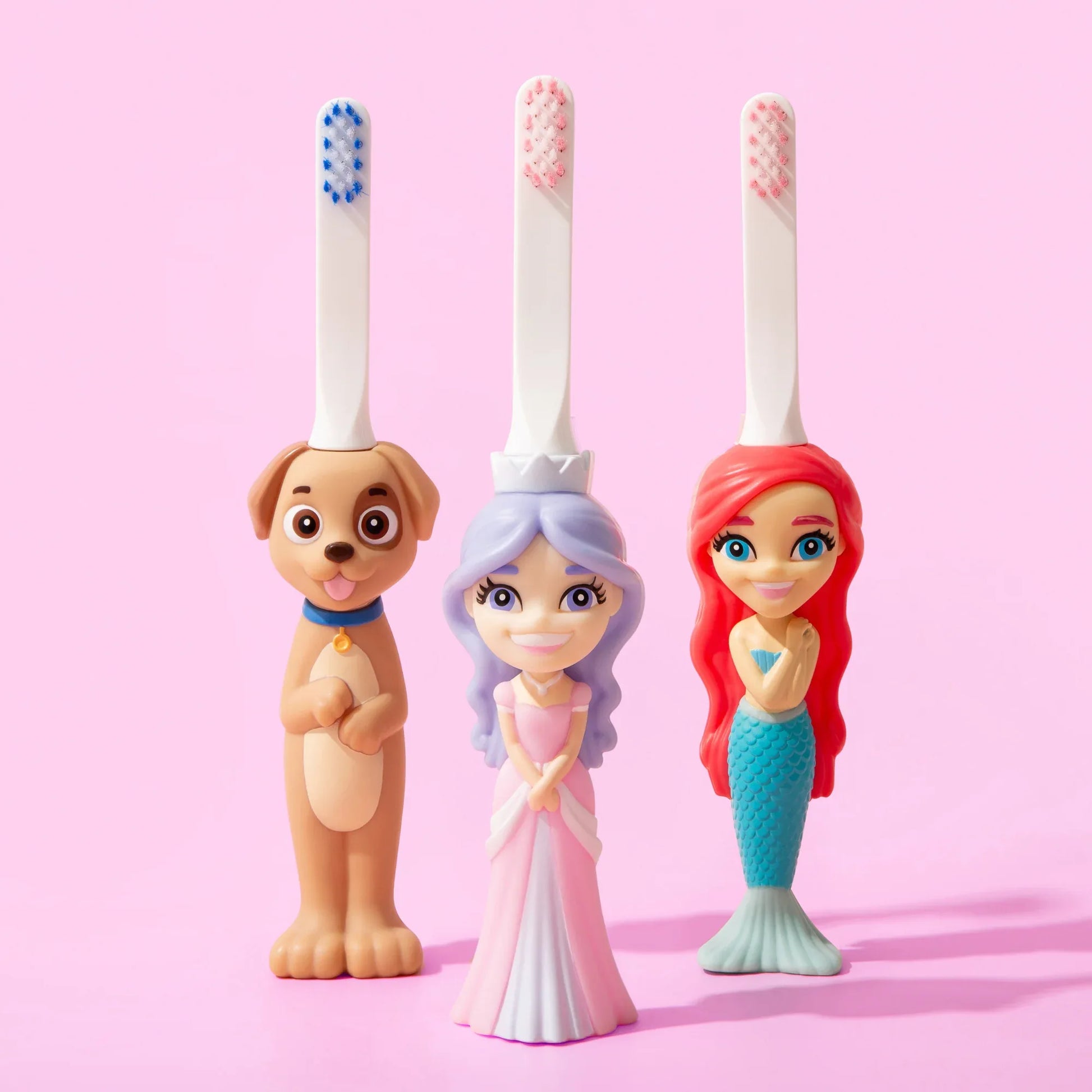 princess-toothbrush-for-kids-with-animal-character-toothbrushes - shoponestop.store