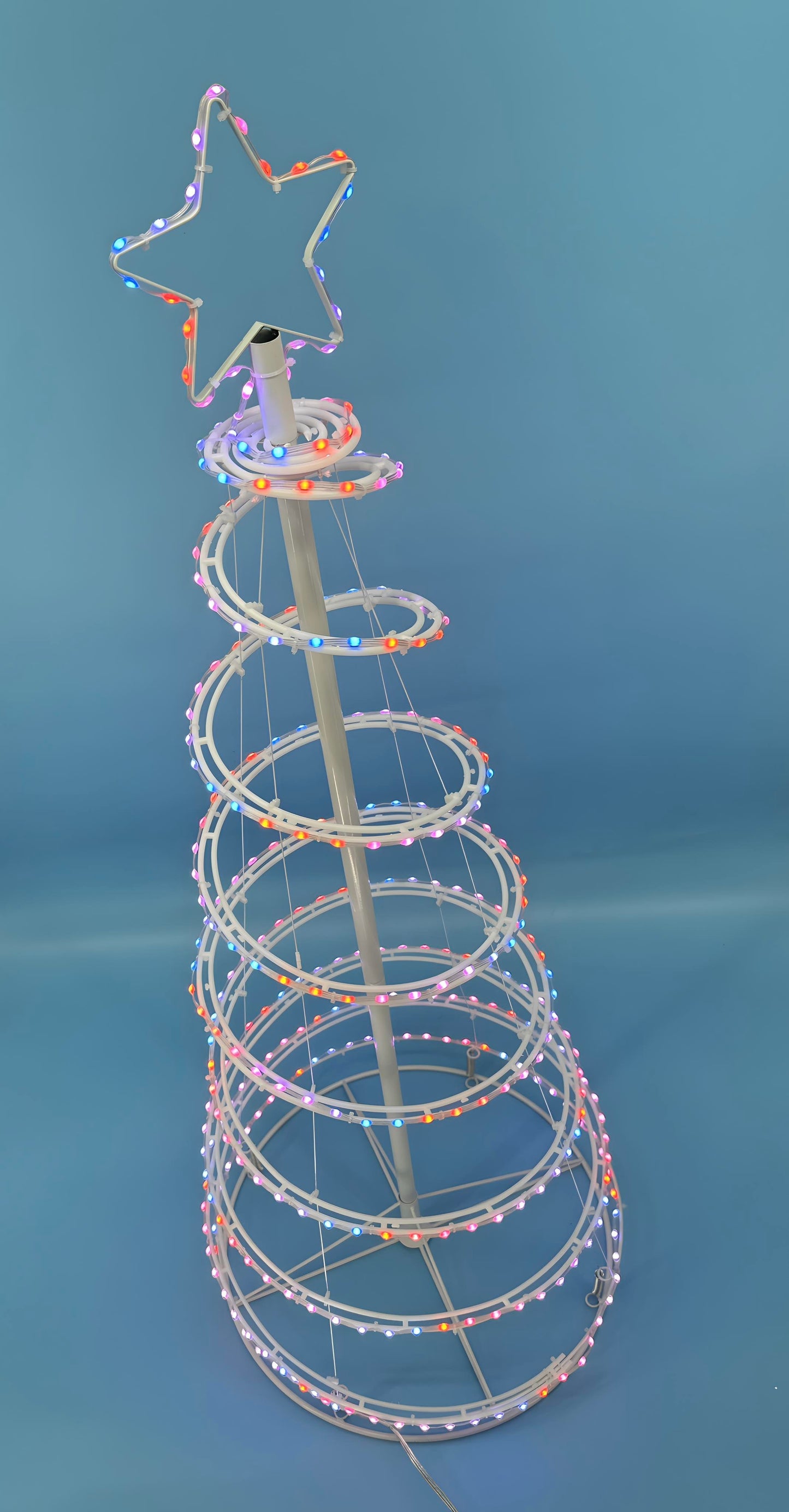 🌲 RGB Decor Spiral Trees – A Modern Twist on Classic Holiday Trees 🎄