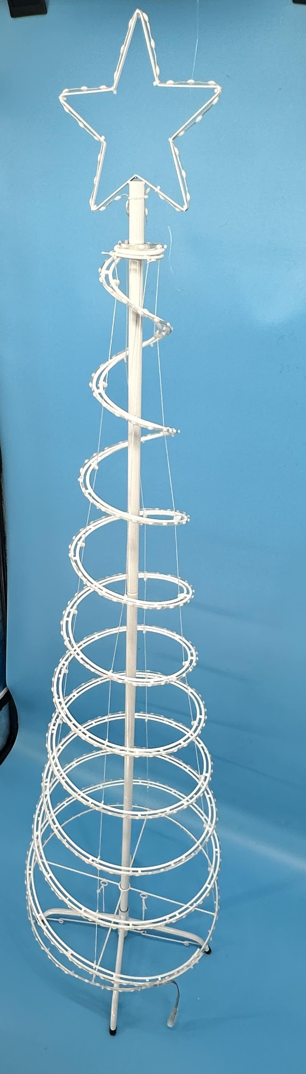 🌲 RGB Decor Spiral Trees – A Modern Twist on Classic Holiday Trees 🎄