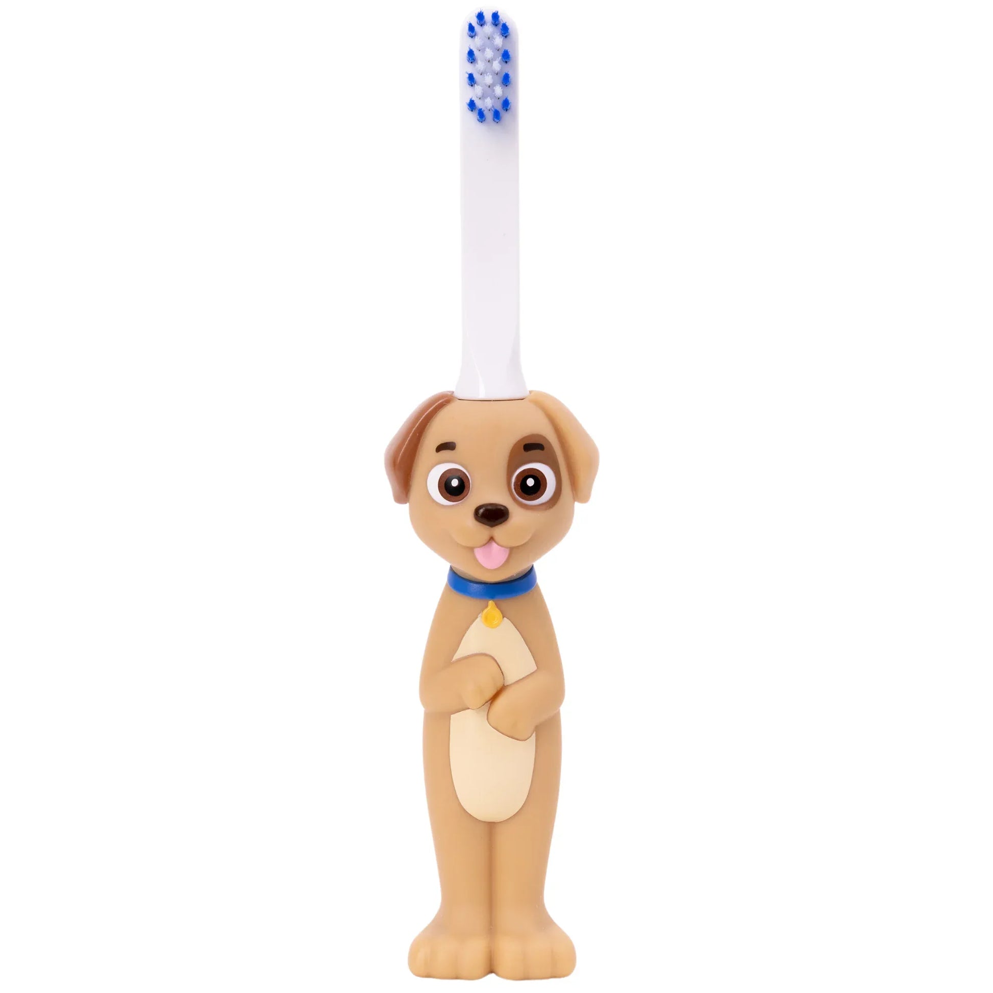 puppy-toothbrush-for-kids-puppy-shaped-handle-blue-bristles - shoponestop.store