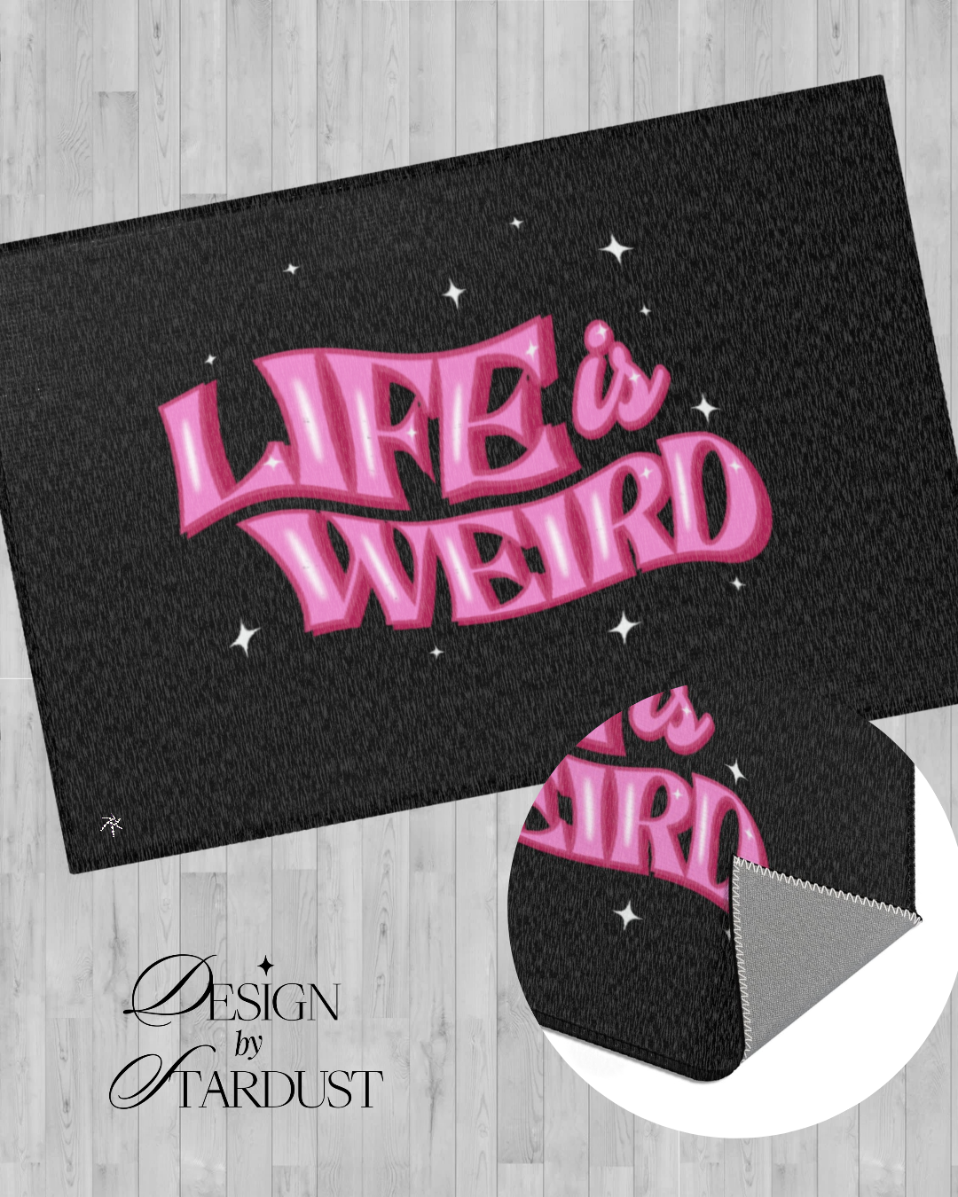Life is Weird 48" x 72" Area Rug