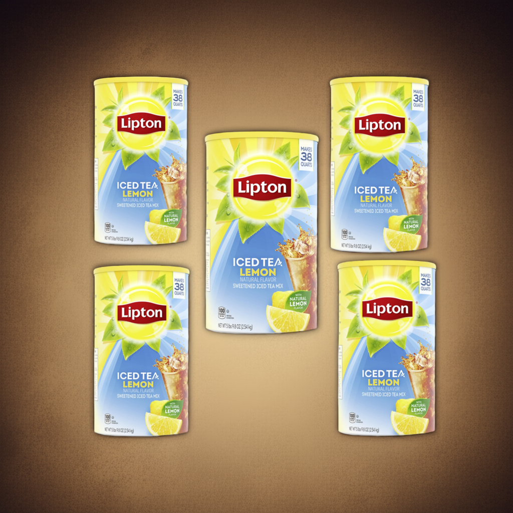Lipton Lemon Iced Tea Mix 898 oz  Sweetened Instant Powder