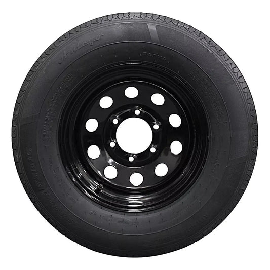(Set of 4) Antego Tire and Wheel 225/75R15 Highway Terrain Trailer Tire & Wheel