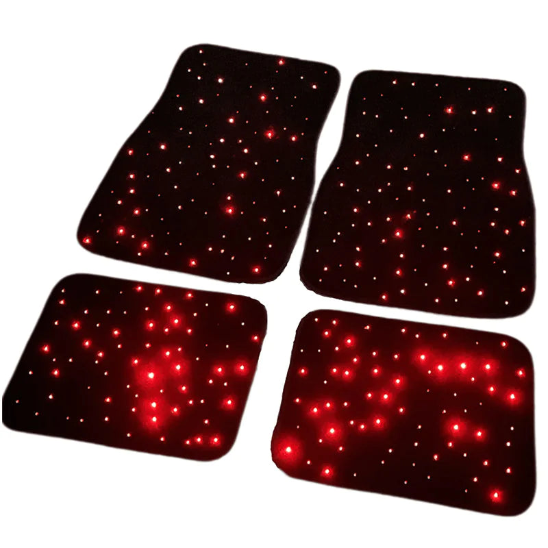 Luminous LED Fiber Optic Car Mats