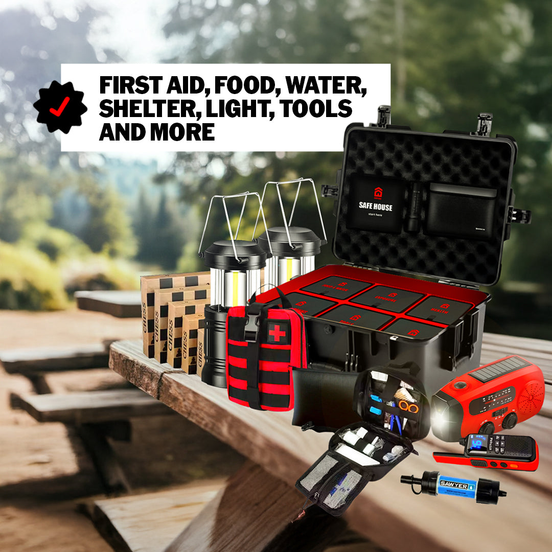 The Safe House Survival Kit | 72-Hour Emergency Kit