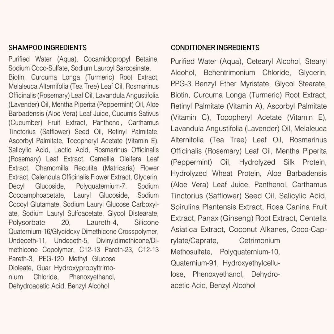 Biotin & Botanicals Shampoo & Conditioner