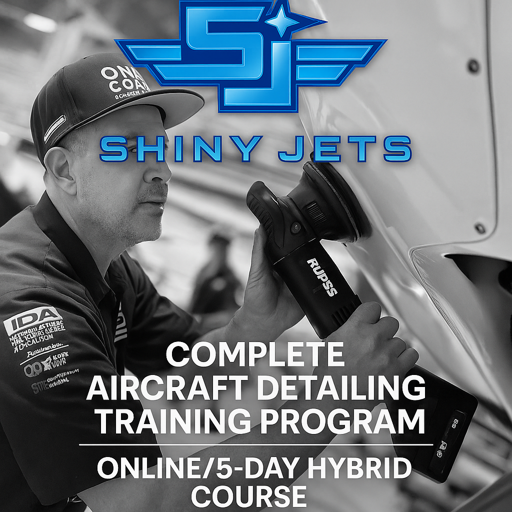 Complete Aircraft Detailing Training Program | Online/5-Day Hybrid Course