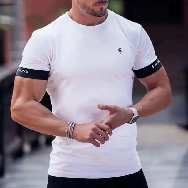 Men's Cotton Gym Shirt