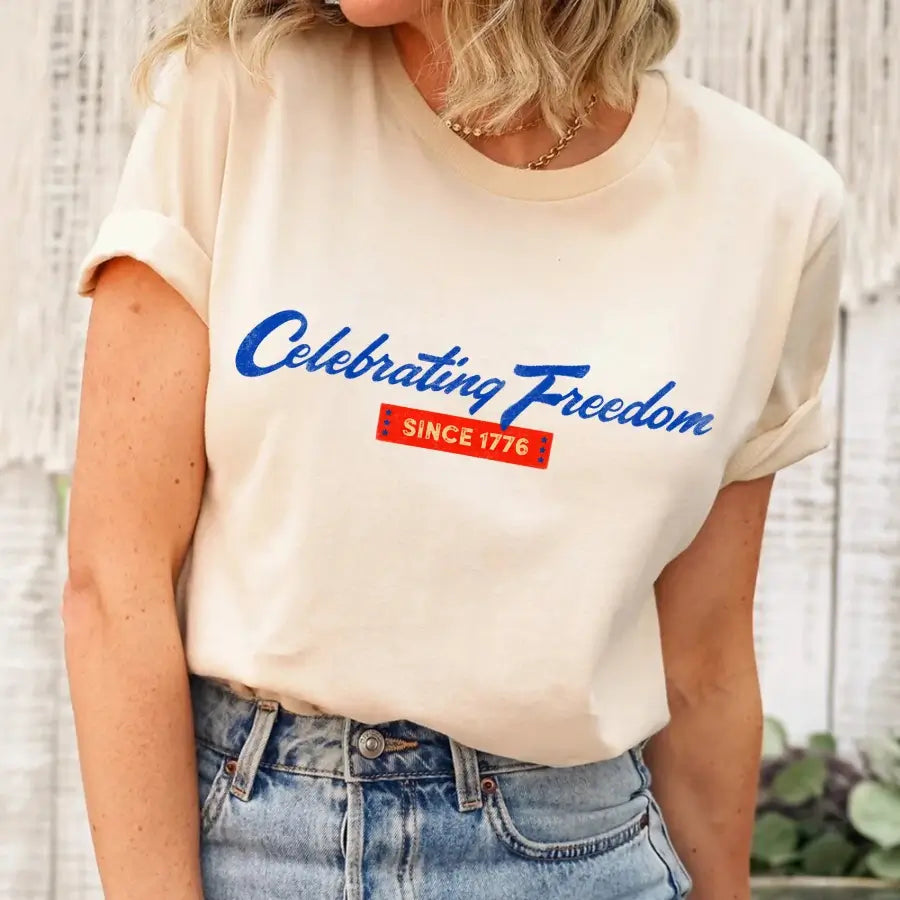 Celebrating Freedom Since 1776 Patriotic Tee