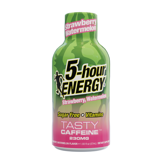 Strawberry Watermelon Flavor Extra Strength 5-hour ENERGY Shots