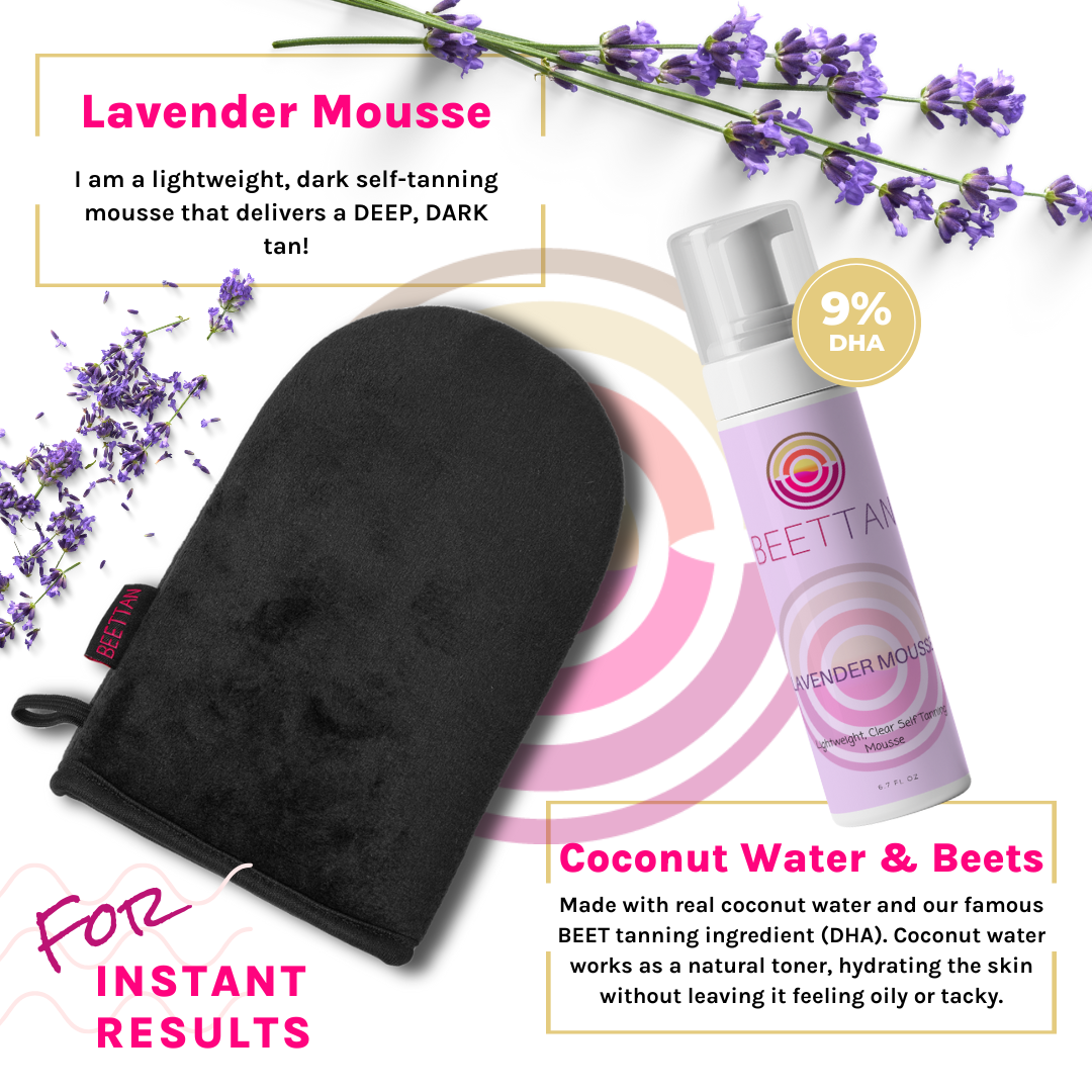 LAVENDER SELF TANNING MOUSSE