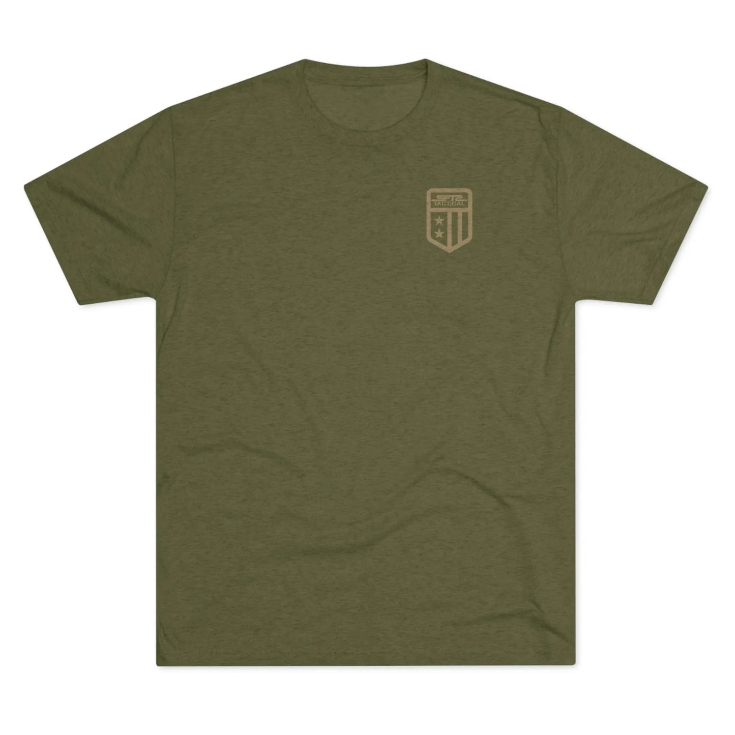 t-shirt-tri-blend-military-green-s-patriot-tri-blend-crew-tee-30541694763050 - shoponestop.store
