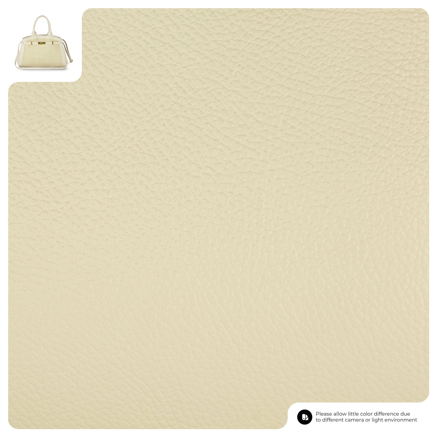 Calf & Suede Leather Top-Handle Bag