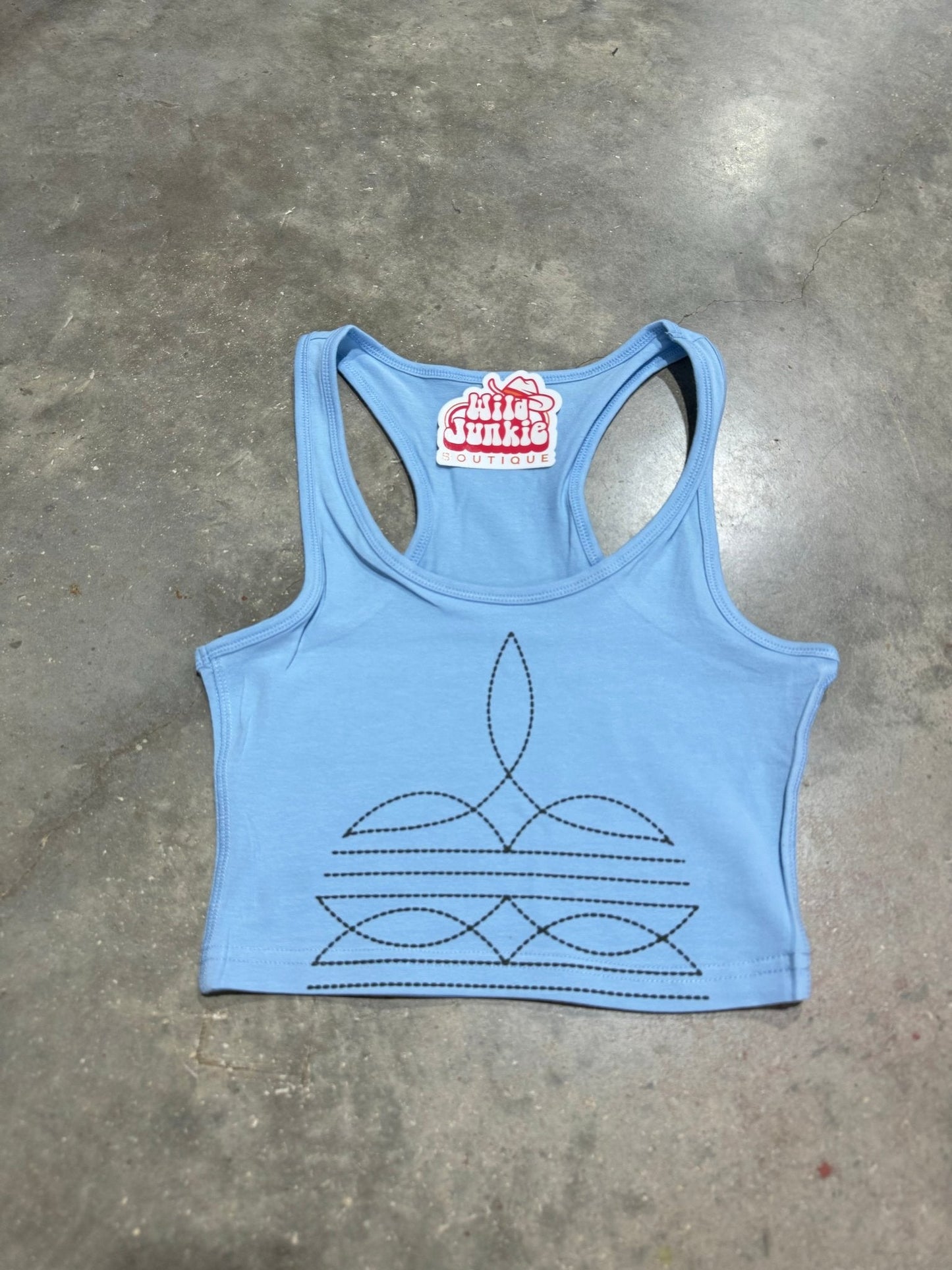 Stunning Boot Stitch Western Tank Top – Elevate Your Style!