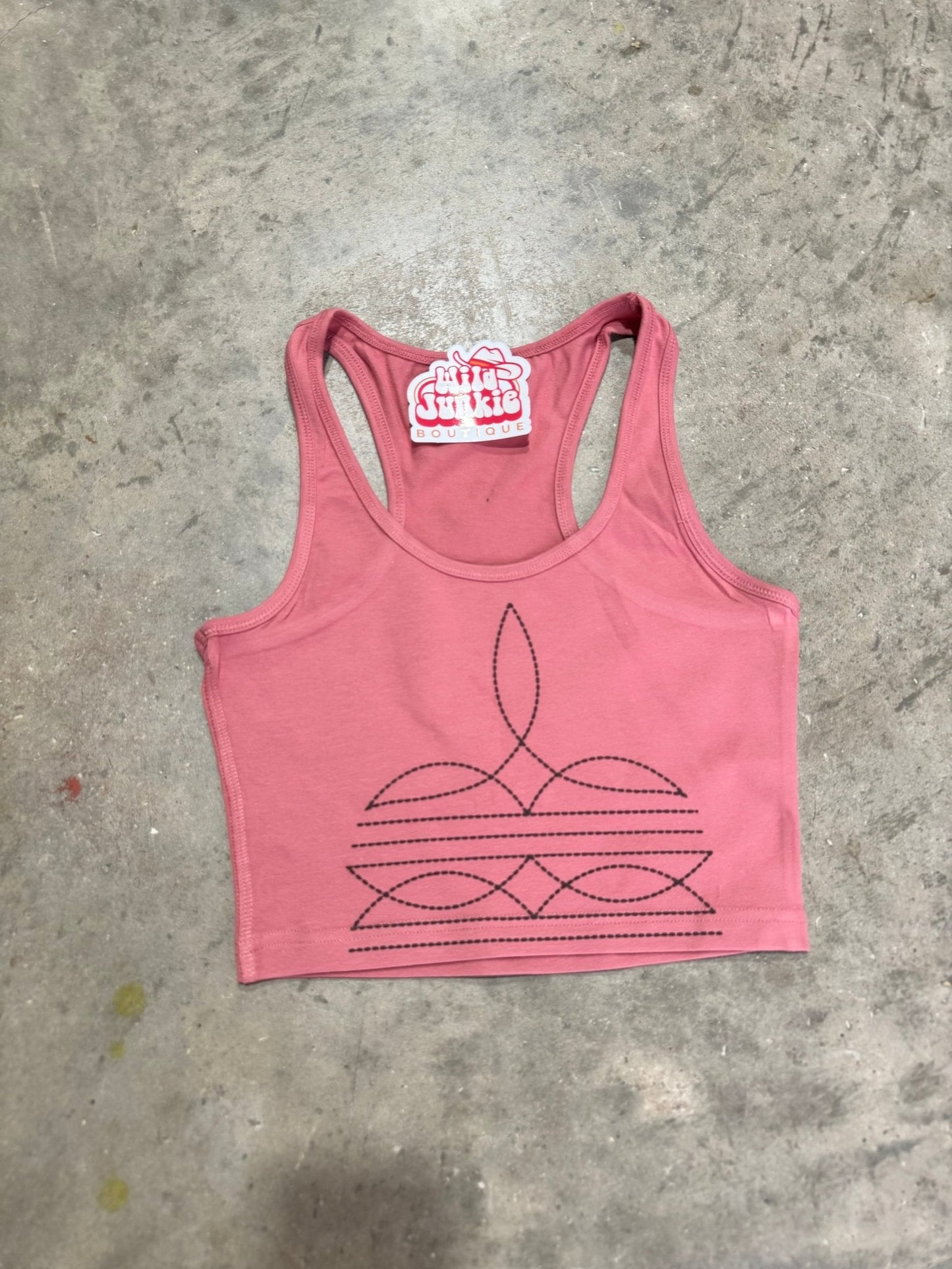 Stunning Boot Stitch Western Tank Top – Elevate Your Style!