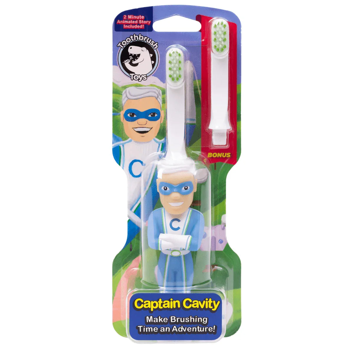 toothbrush-toys-kids-character-toothbrush-captain-cavity-packaging - shoponestop.store