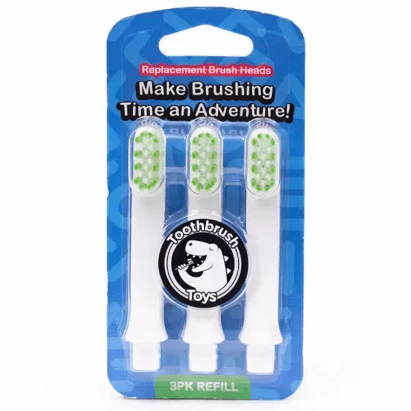 toothbrush-toys-kids-toothbrush-replacement-heads-3pk-green-bristles - shoponestop.store