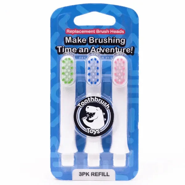 toothbrush-toys-kids-toothbrush-replacement-heads-3pk-multi-color-bristles - shoponestop.store