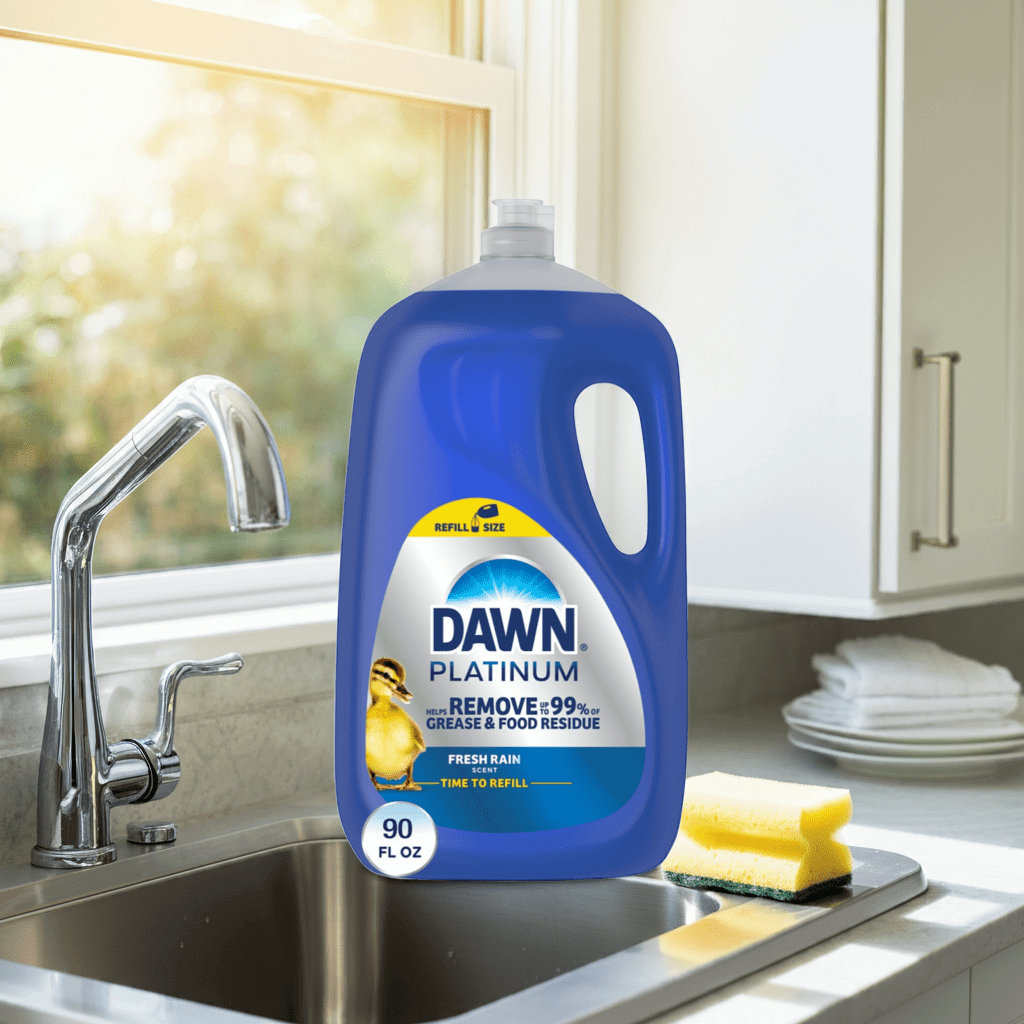 Dawn Platinum Advanced Power Dishwashing Liquid Dish Soap, 90 fl oz