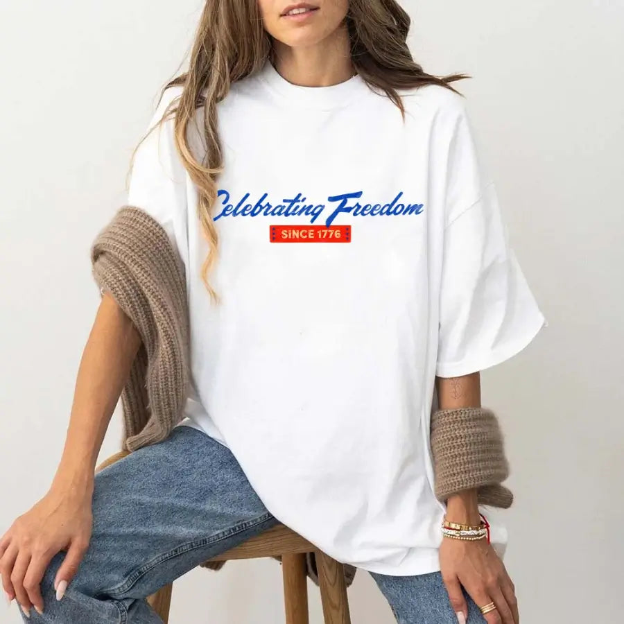 Celebrating Freedom Since 1776 Patriotic Tee