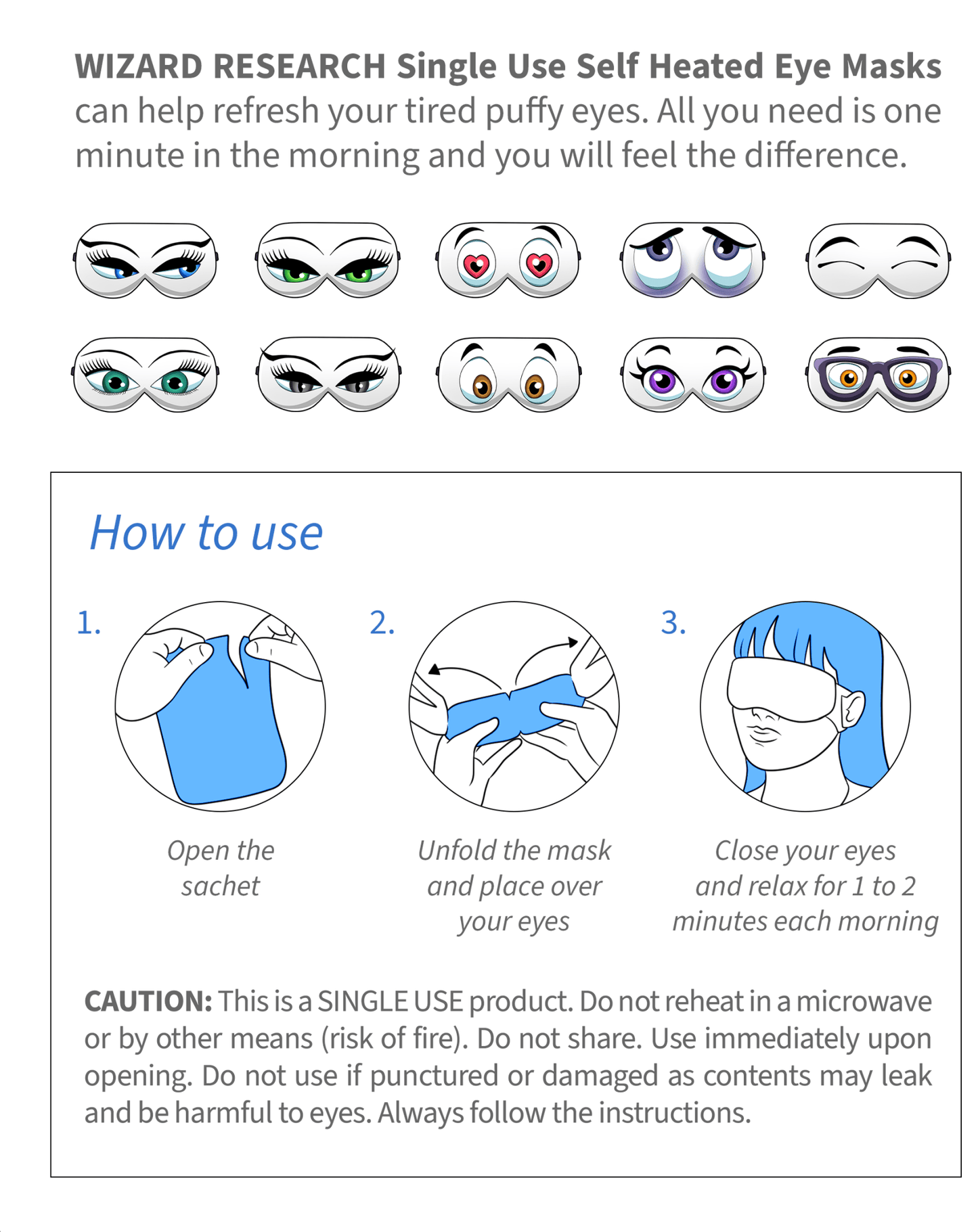 Heated Eye Masks