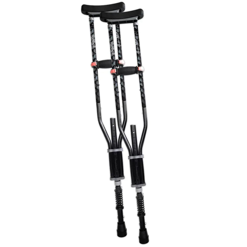 york-nordic-adjustable-spring-cushion-crutches-perfect-for-sports-injuries-and-travel-328 - shoponestop.store