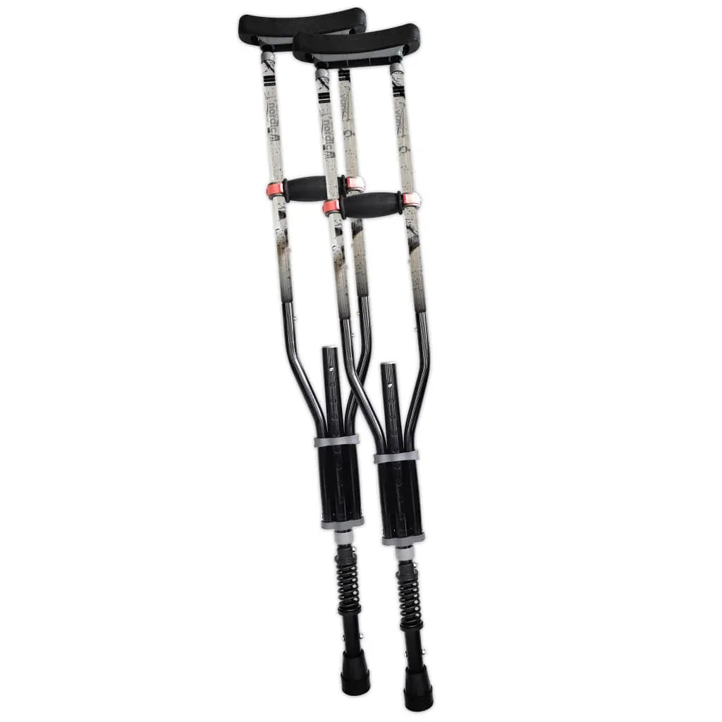 york-nordic-adjustable-spring-cushion-crutches-perfect-for-sports-injuries-and-travel-449 - shoponestop.store