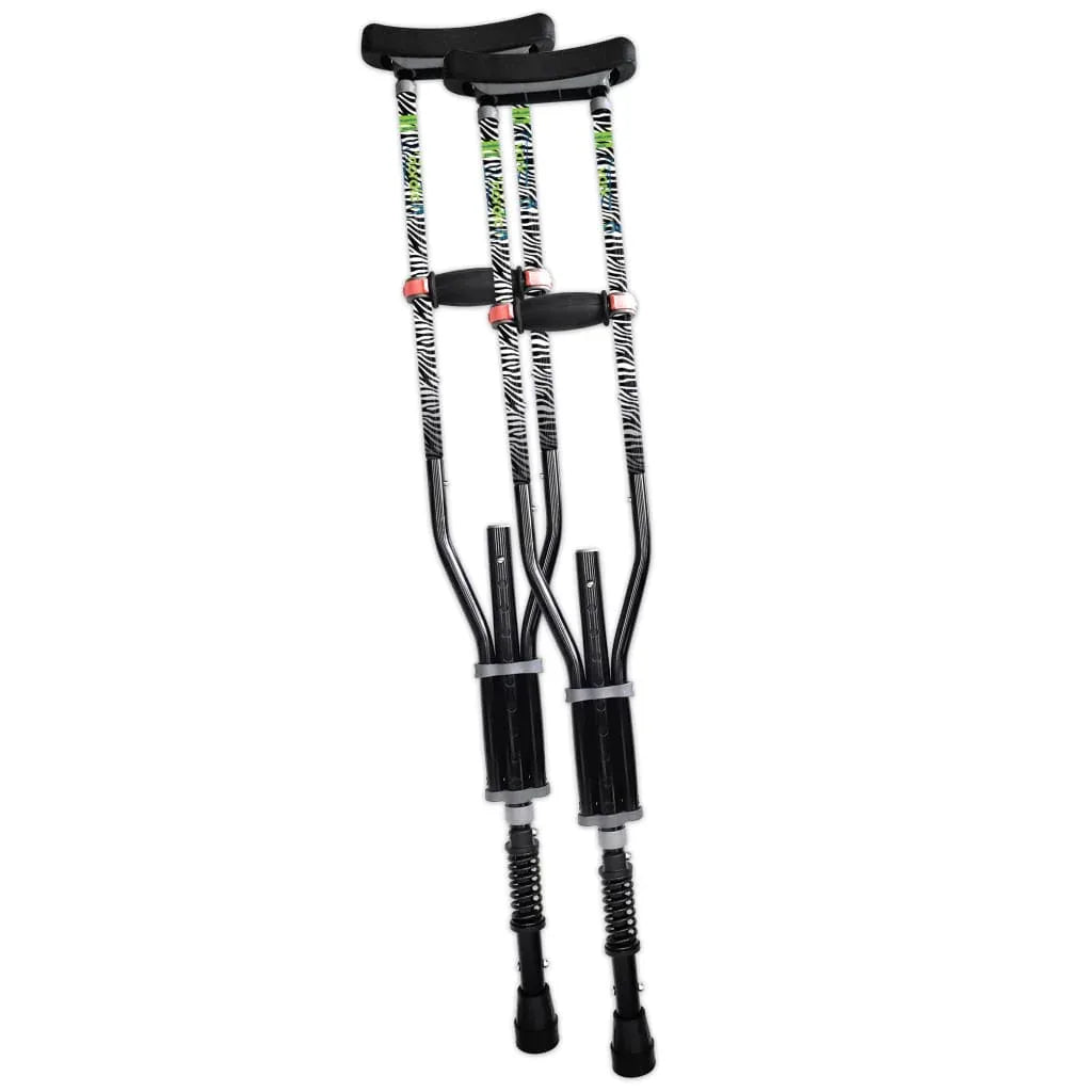 york-nordic-adjustable-spring-cushion-crutches-perfect-for-sports-injuries-and-travel-773 - shoponestop.store