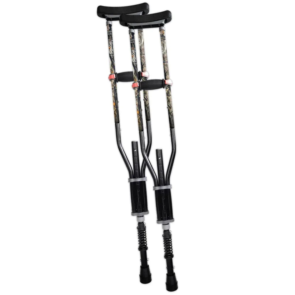 york-nordic-adjustable-spring-cushion-crutches-perfect-for-sports-injuries-and-travel-837 - shoponestop.store