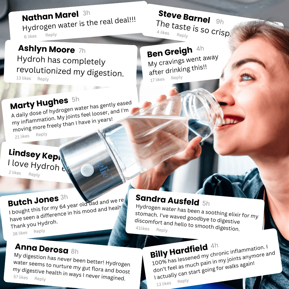 H2Life™ Portable Hydrogen Water Bottle – Sleek Design for Healthy Hydration